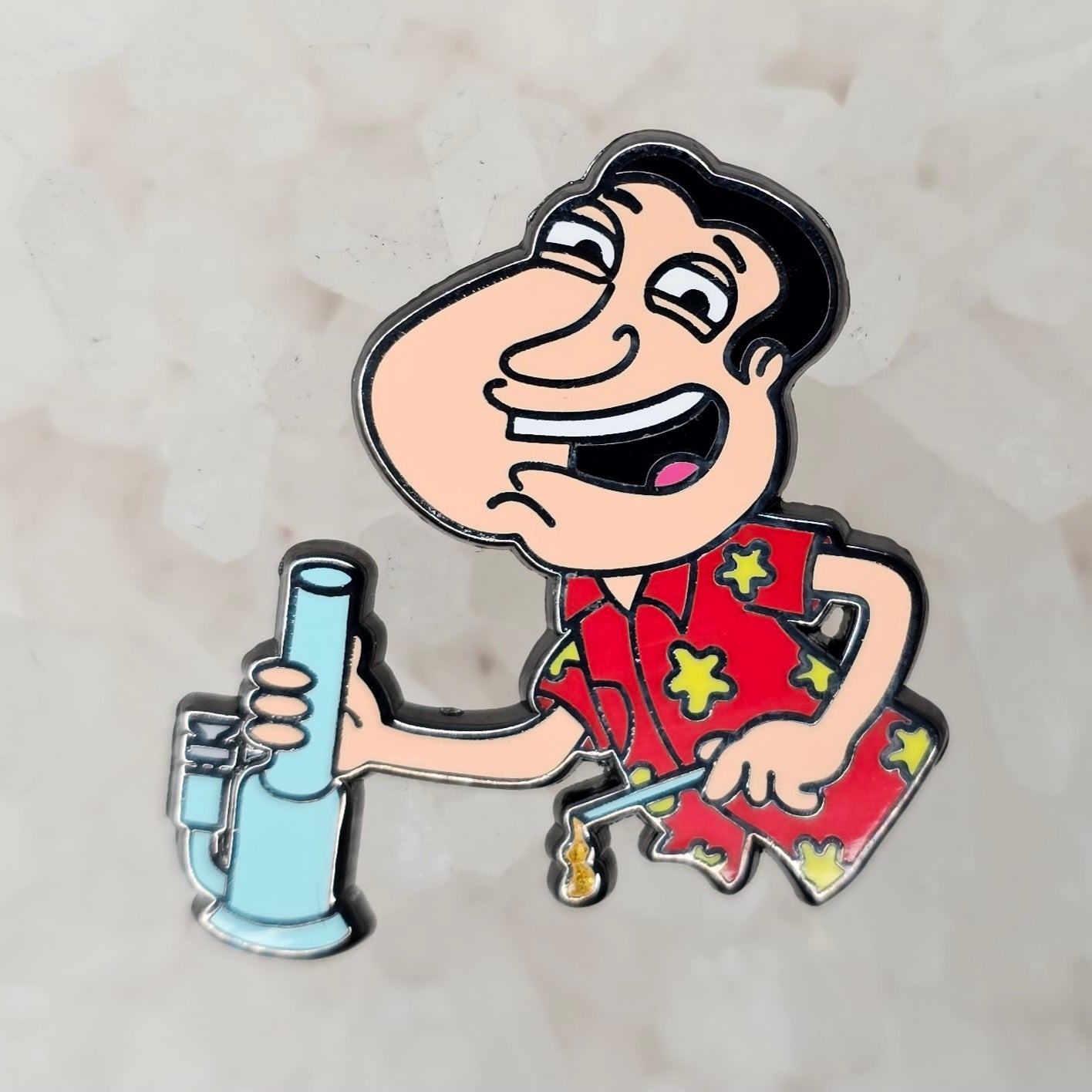 Giggity Dabs Stoner Quagmire Family Cartoon Guy Enamel Pins Hat Pins Lapel Pin Brooch Badge Festival Pin