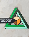 Just The Tip Tipper Pyramid Edm Dj Trip Hop Glow Enamel Pins Hat Pins Lapel Pin Brooch Badge Festival Pin