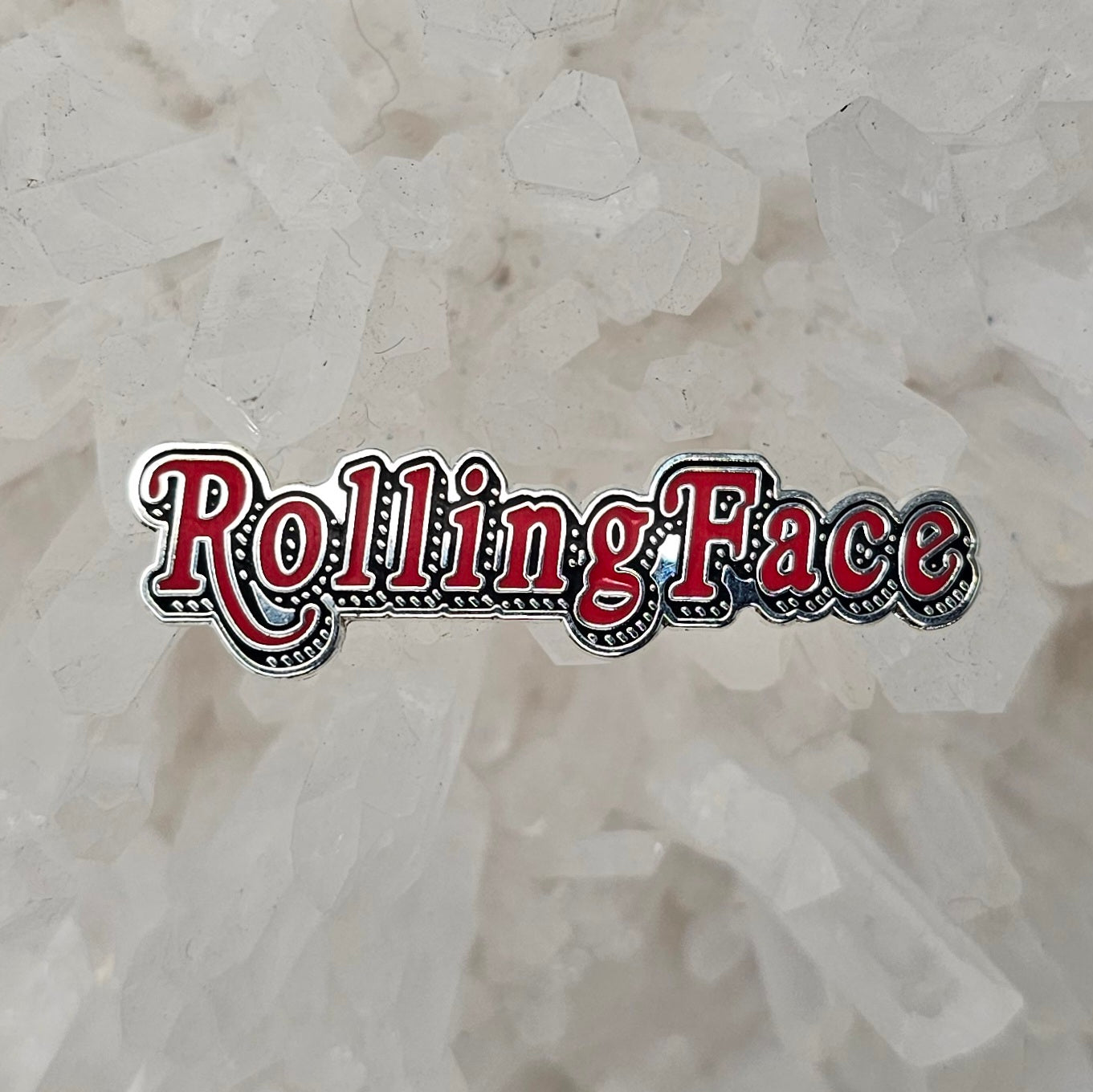 Rollingface Rolling Stone Parody Mdma Molly Enamel Pins Hat Pins Lapel Pin Brooch Badge Festival Pin