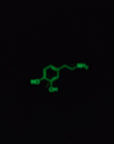 Dopamine Molecule Glow Enamel Pins Hat Pins Lapel Pin Brooch Badge Festival Pin