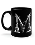 Mythical Merch Classic M Logo Coffee Cup 11oz Black Mug