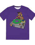 Dj Cat Scratch Kitty Turntable Edm Men's Polyester Tee (AOP) By Erin Barnhart X Mythical Merch