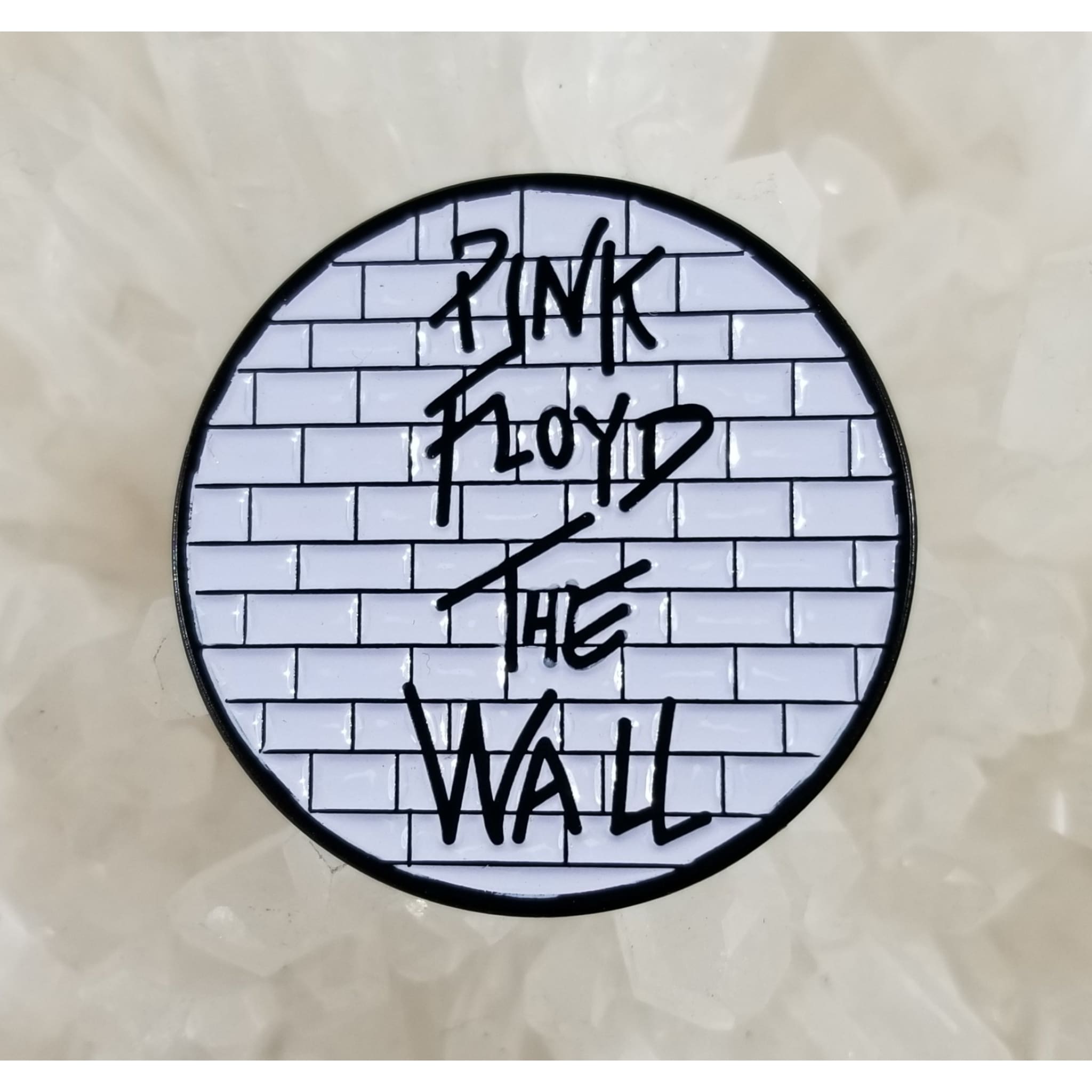 Pink Floyd The Wall Classic Rock Dark Side Of The Moon Enamel Hat Pin - Enamel/Metal