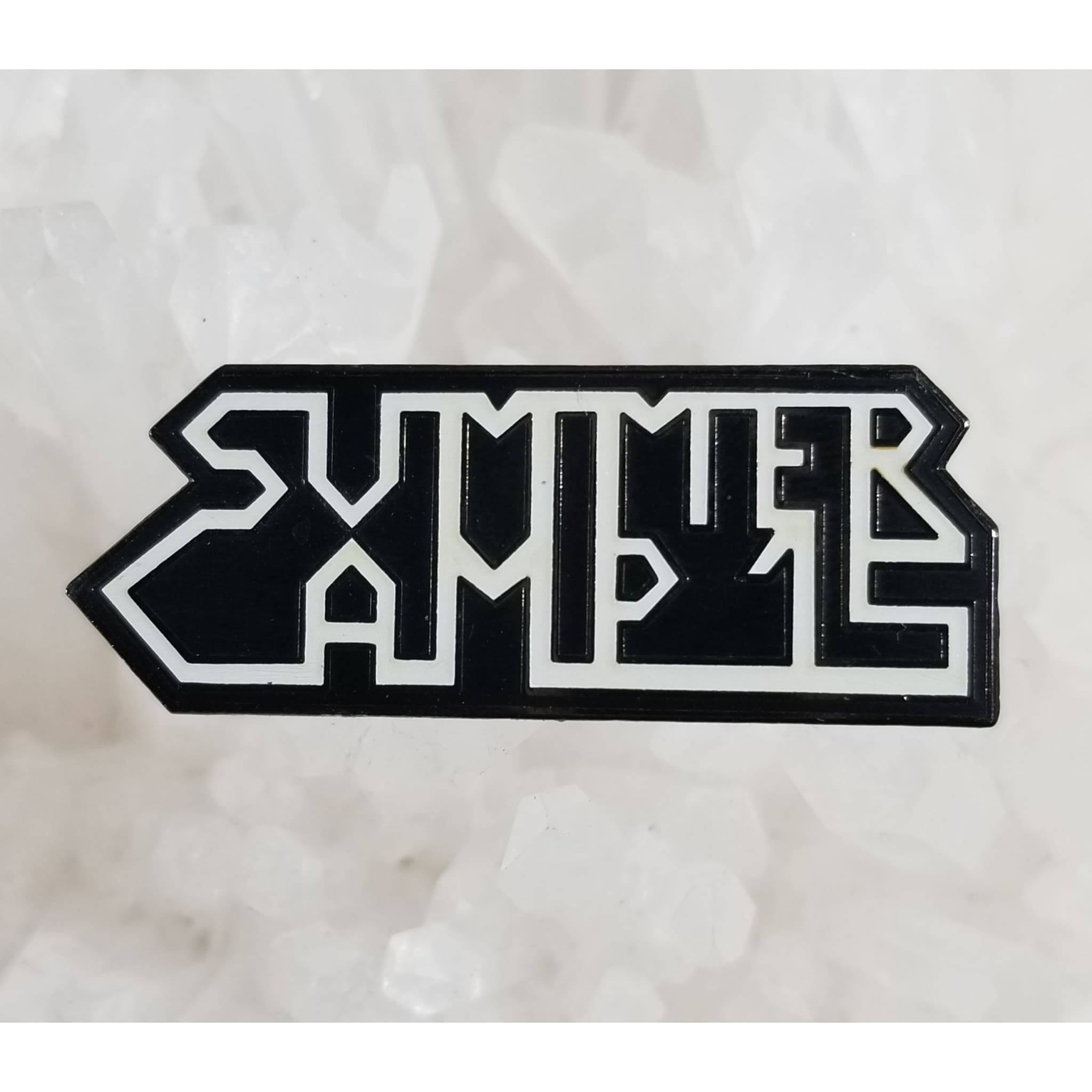 Scamp Summer Camp Festival Black/White Enamel Hat Pin - Enamel/Metal